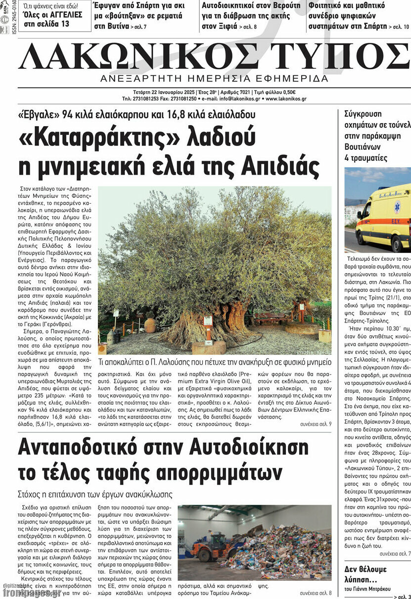 Λακωνικός Τύπος