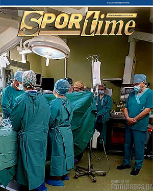 Πρωτοσέλιδο εφημερίδας SporTime - protoselida
