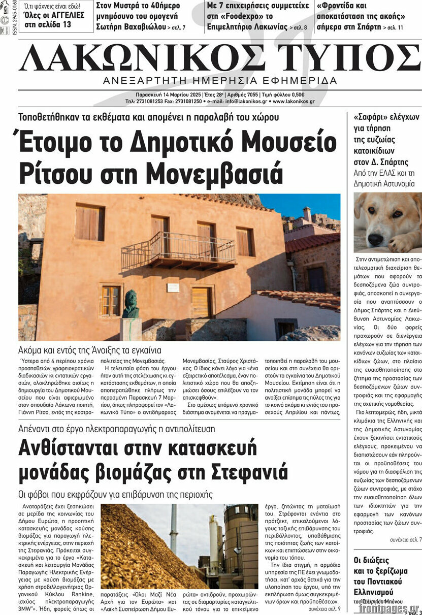 Λακωνικός Τύπος
