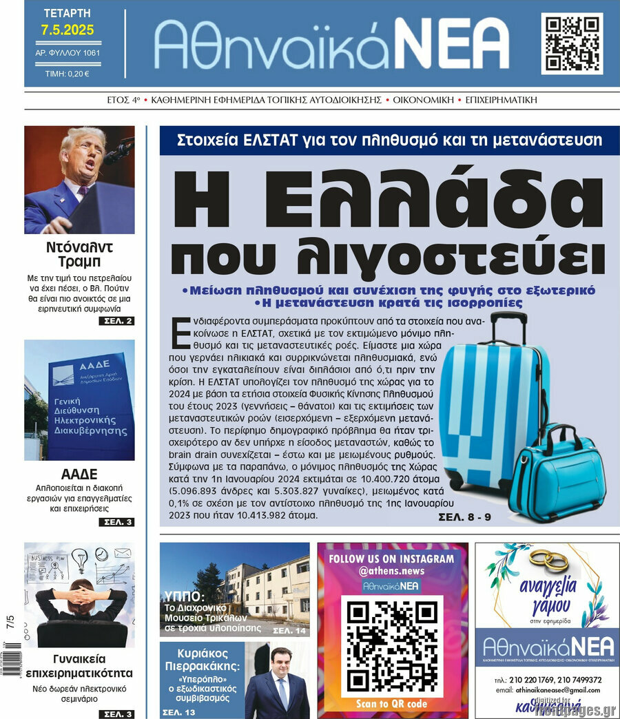 Αθηναϊκά Νέα