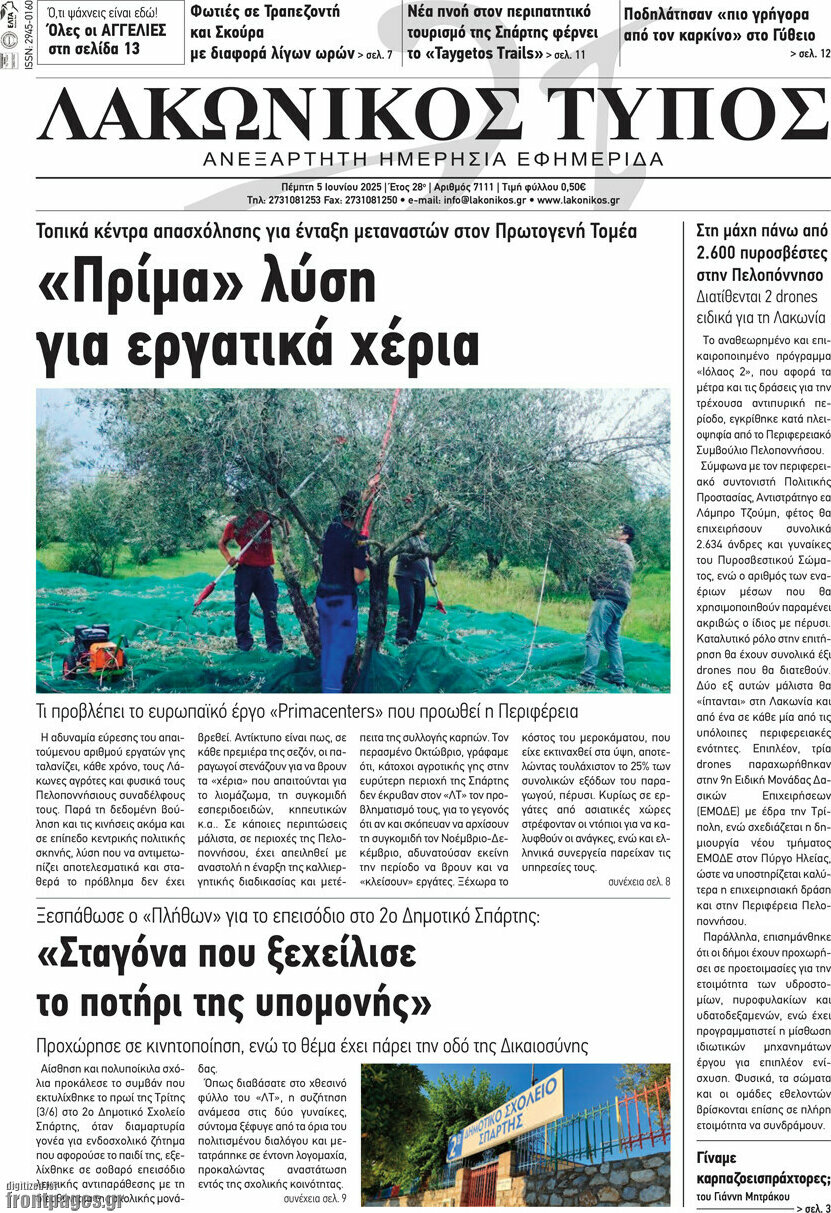 Λακωνικός Τύπος