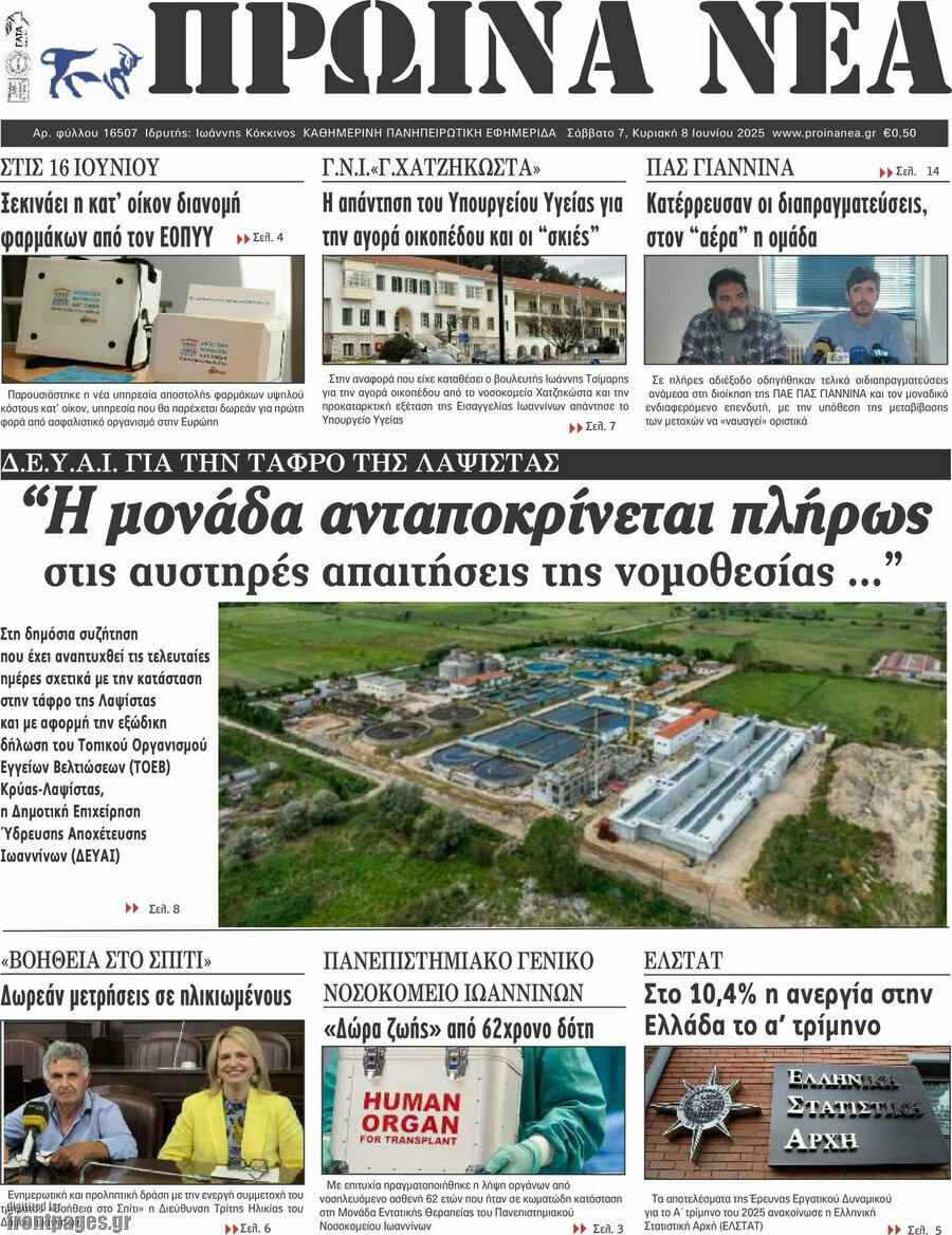 Πρωινά νέα