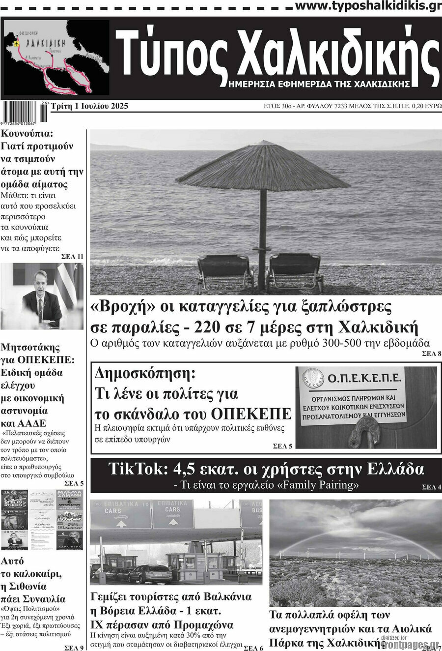 Τύπος Χαλκιδικής