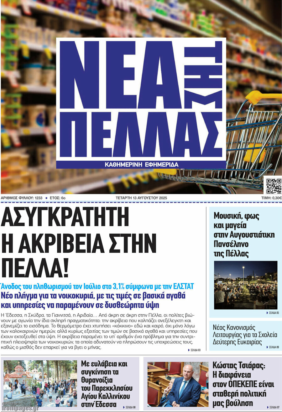 Νέα της Πέλλας