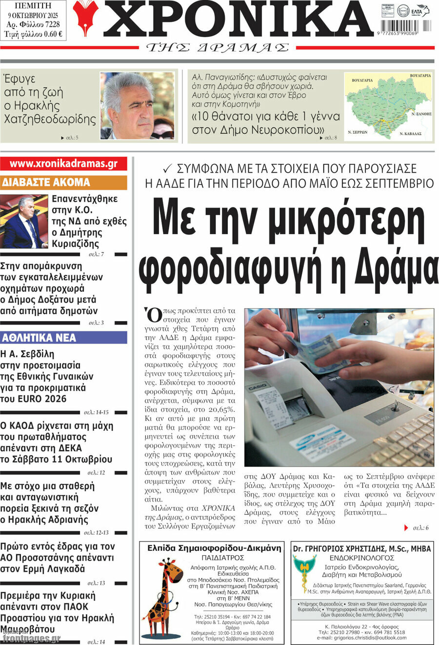 Χρονικά της Δράμας