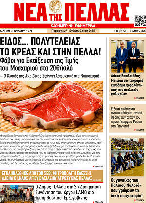 Εφημερίδα Νέα της Πέλλας