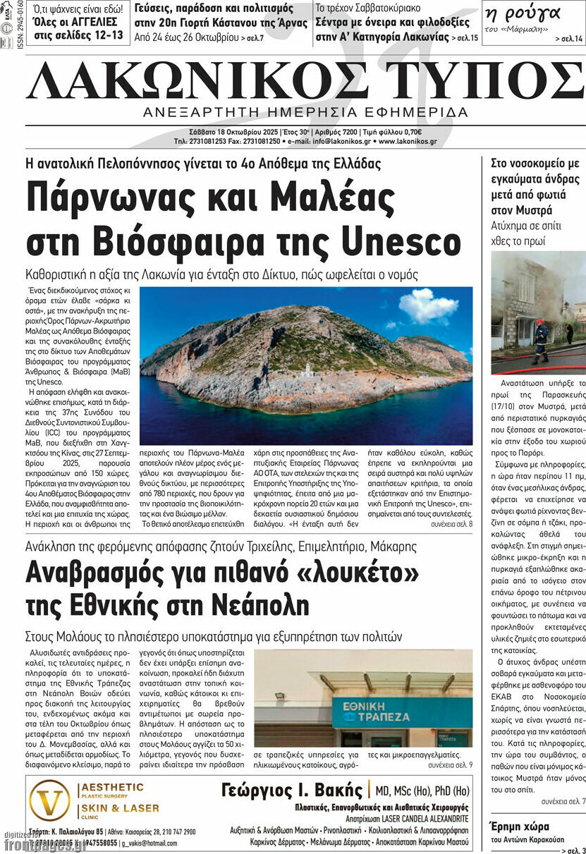Λακωνικός Τύπος