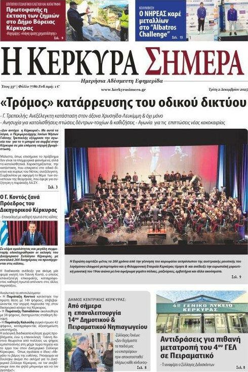 Η Κέρκυρα Σήμερα
