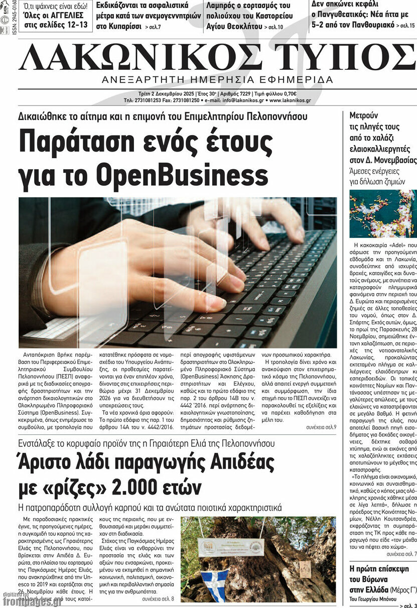 Λακωνικός Τύπος