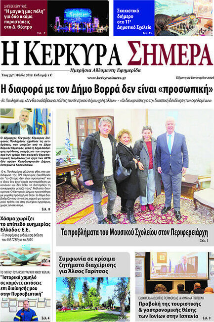 Η Κέρκυρα Σήμερα