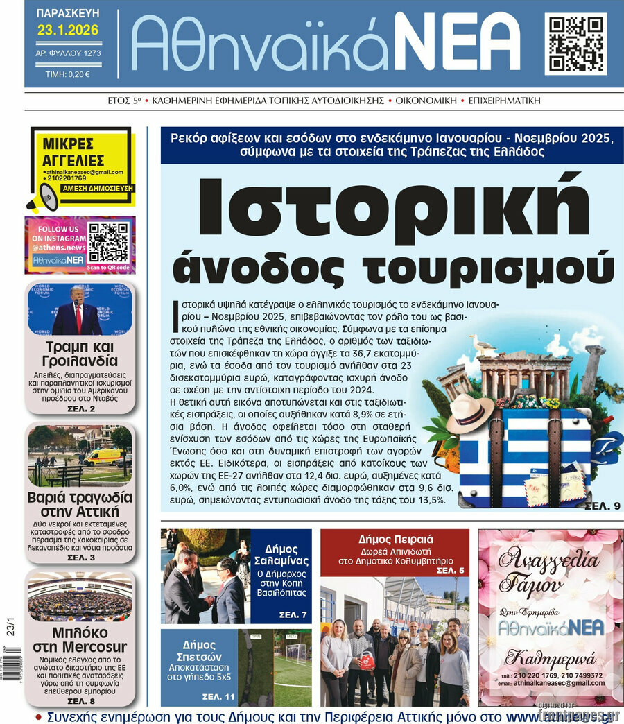 Αθηναϊκά Νέα