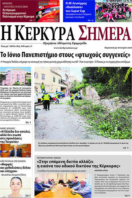Η Κέρκυρα Σήμερα