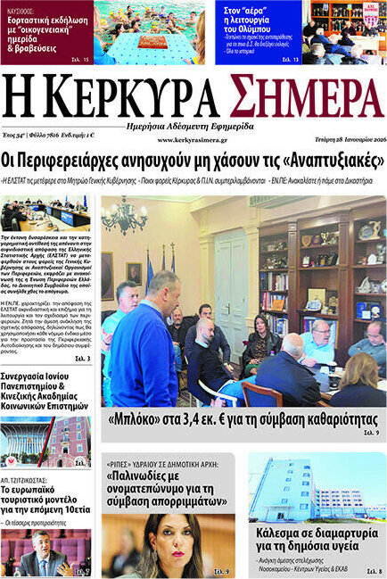 Η Κέρκυρα Σήμερα