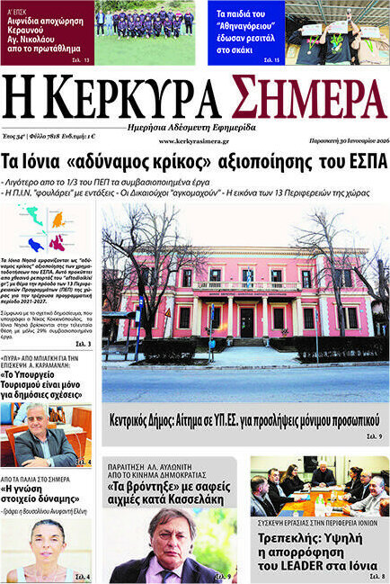 Η Κέρκυρα Σήμερα