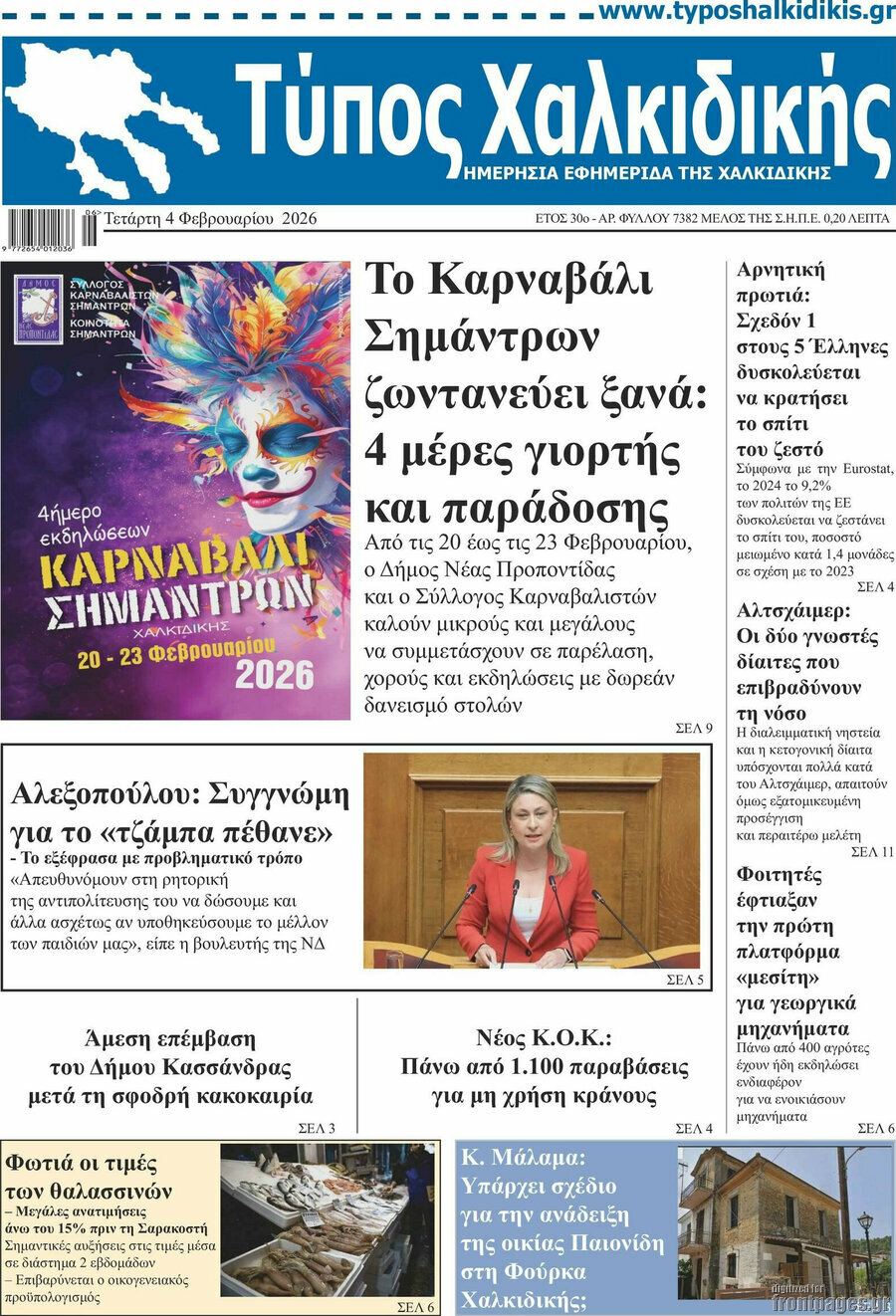 &Tau;ύ&pi;&omicron;&sigmaf; &Chi;&alpha;&lambda;&kappa;&iota;&delta;&iota;&kappa;ή&sigmaf;