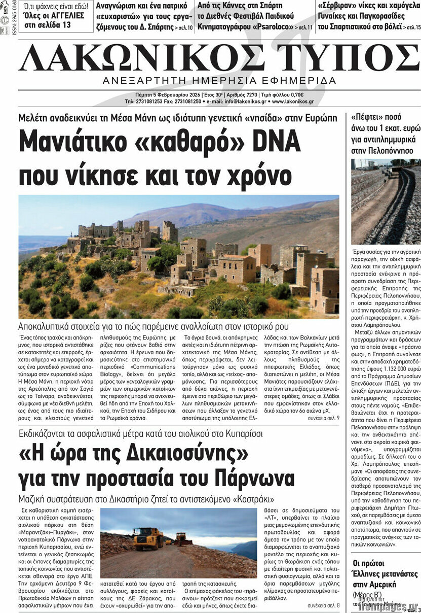 Λακωνικός Τύπος