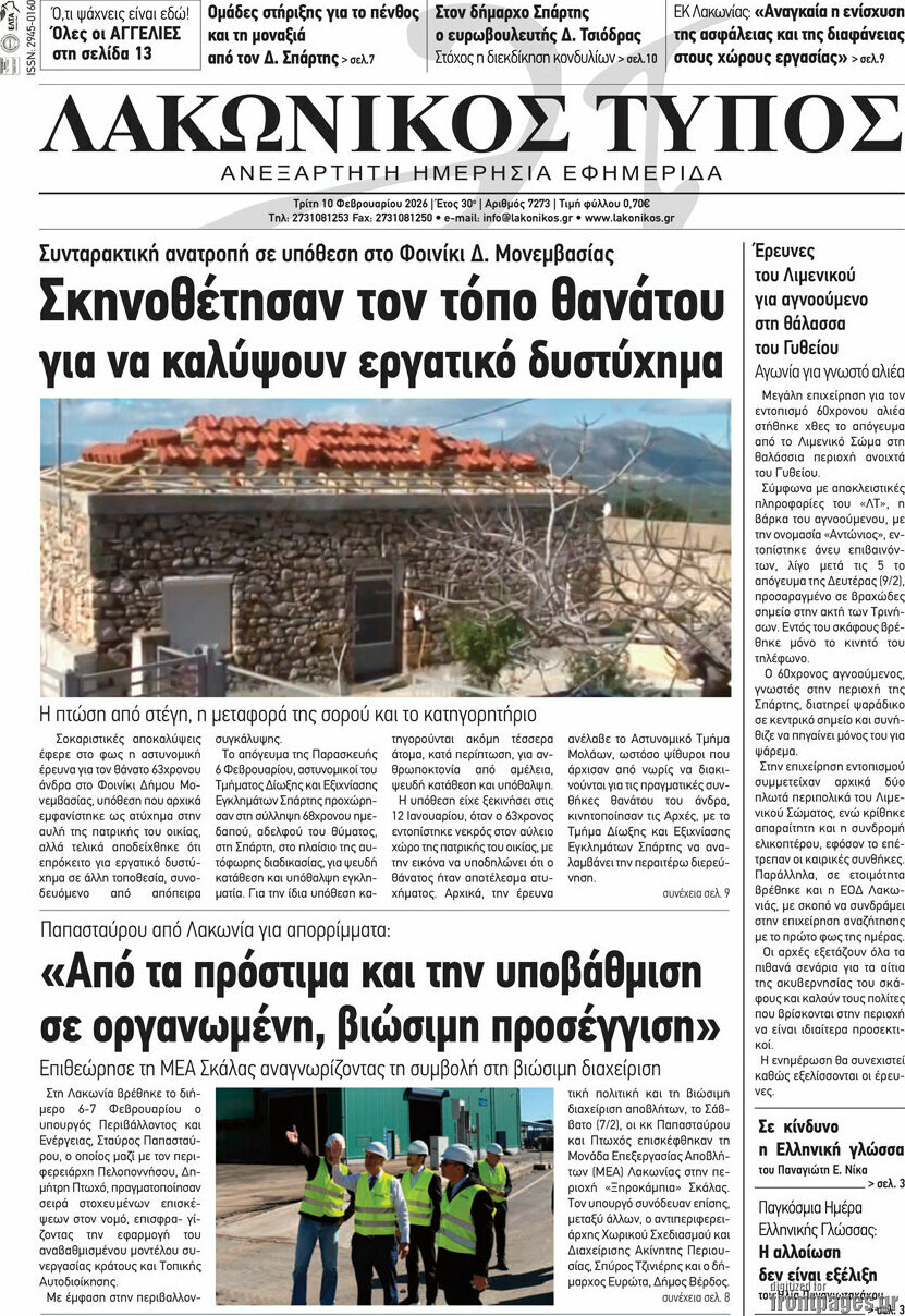 Λακωνικός Τύπος
