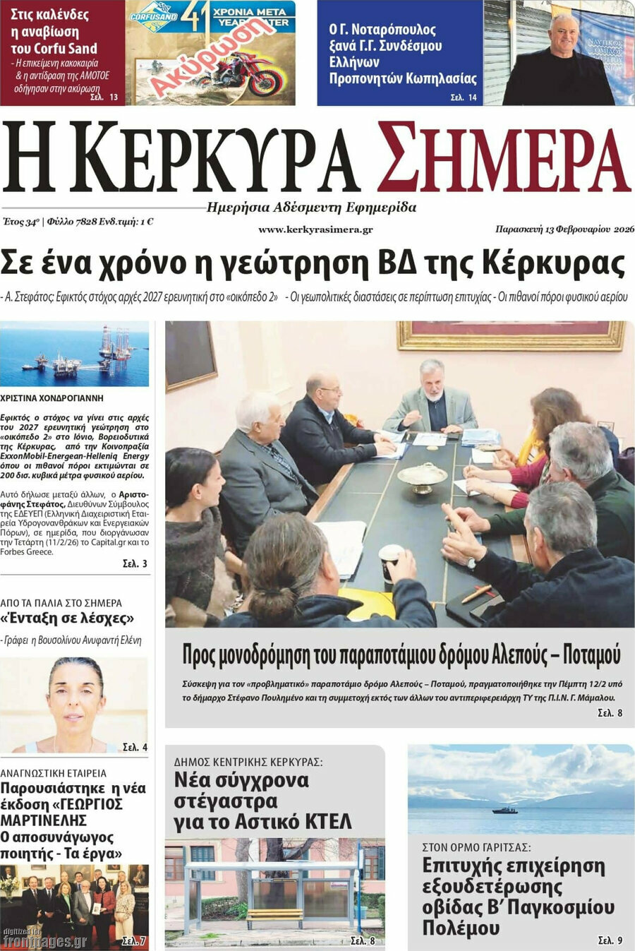 Η Κέρκυρα Σήμερα