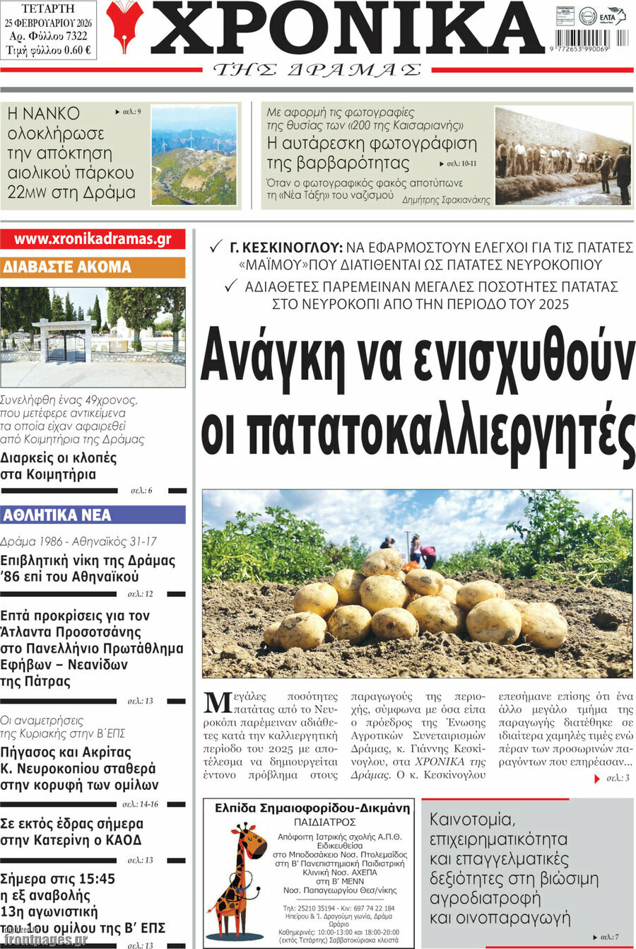 Χρονικά της Δράμας