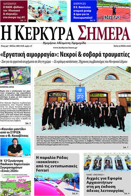 Η Κέρκυρα Σήμερα
