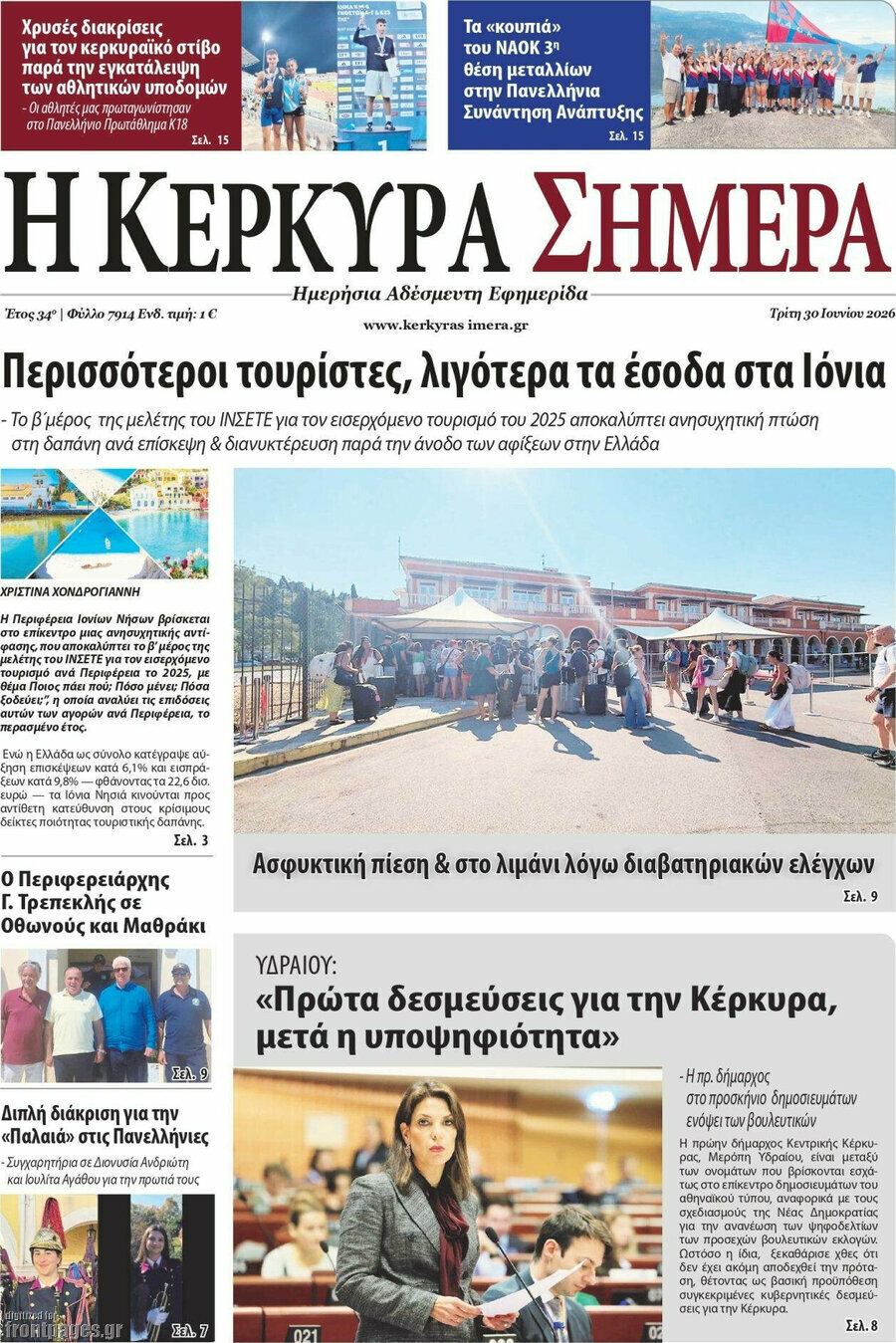 Η Κέρκυρα Σήμερα