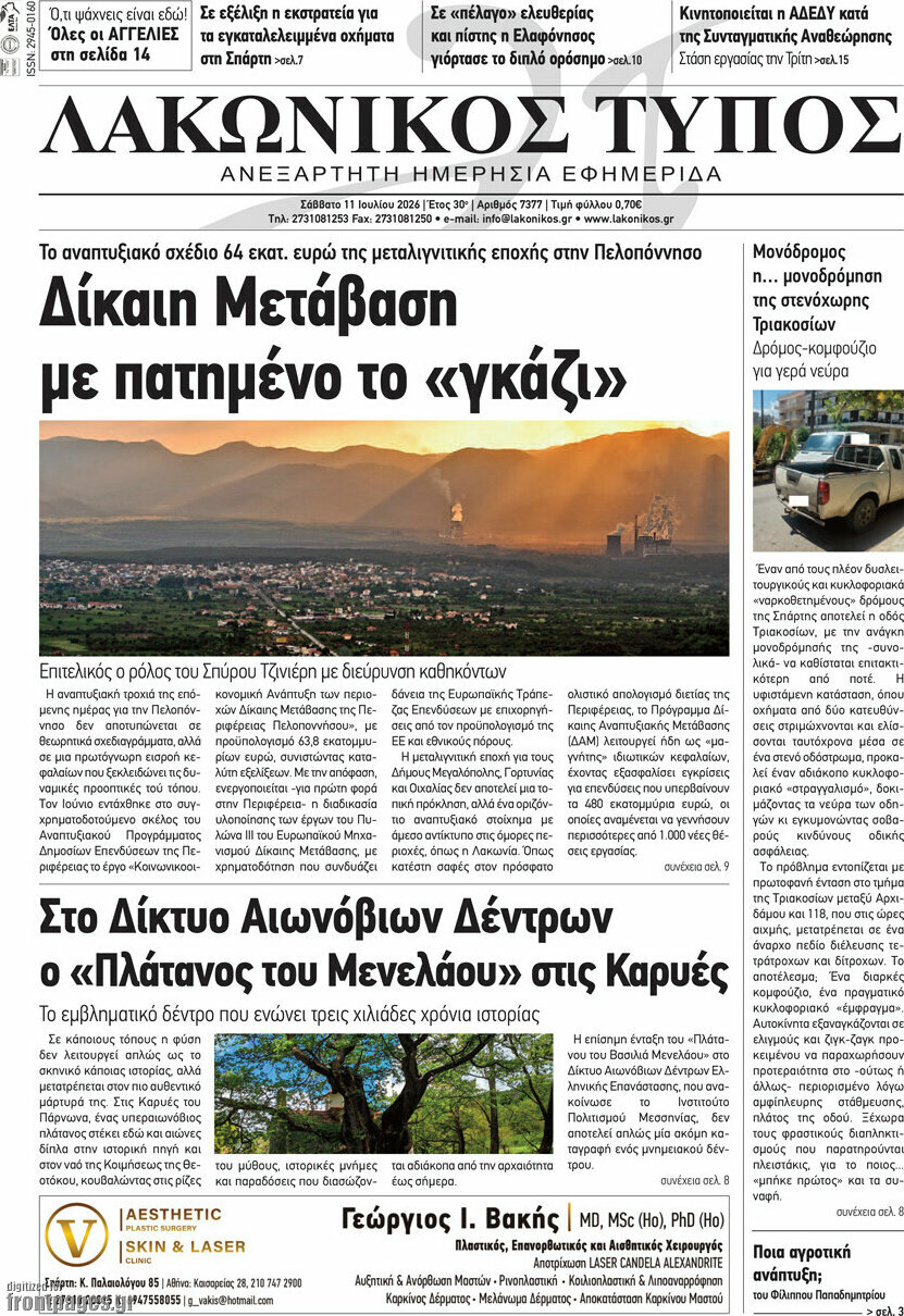 Λακωνικός Τύπος