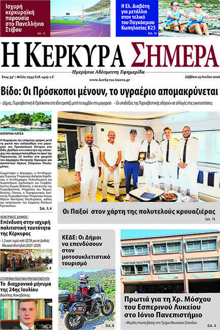 Η Κέρκυρα Σήμερα